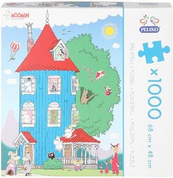 Puzzle MUMINKI 1000 el. MOOMIN PELIKO DOMEK Muminków