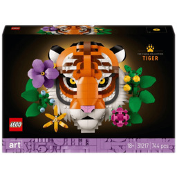 Klocki LEGO Art Kolekcja zwierząt - tygrys 31217