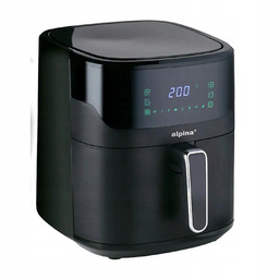 Air Fryer Alpina 6l 1600w czarny