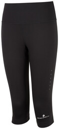 RONHILL Spodenki do biegania damskie CORE CAPRI black/bright