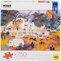 Puzzle MUMINKI 750 el. MOOMIN PELIKO DOLINA Muminków