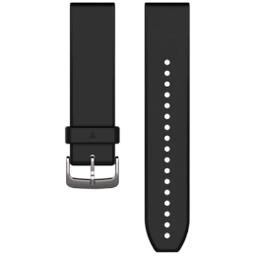 Garmin QuickFit silikon 22 mm Srebrny Pasek