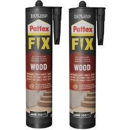 Klej montażowy PATTEX FIX Drewno, 2 szt. -