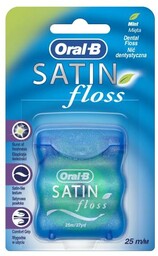 Oral-B Satin Floss nitka dentystyczna 1 szt unisex