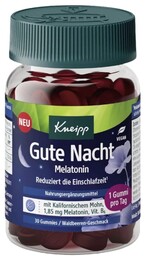 Żelki z melatoniną, Suplement Diety, Kneipp Good Night