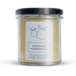Świeca sojowa Korzenna Pomarańcza 215ml