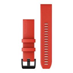 Garmin QuickFit silikon 22 mm Czerwony Pasek