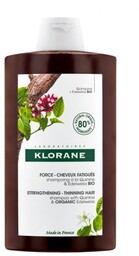 Klorane Szampon z chininą i organiczną szarotką, 200