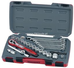 Teng Tools TENGTOOLS ZESTAW KLUCZY NASADOWYCH 40szt T3840-P