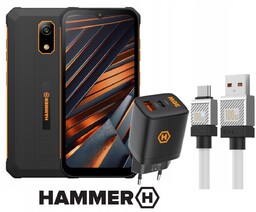 Smartfon Hammer Iron Va Odporny, wytrzymały Ładowarka Hammer