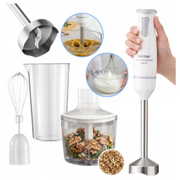 Blender Ręczny Mikser Zelmer Pulsar ZHB4562S Rozdrabniacz Biały