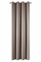 Zasłona 135 x 250 Dekoracyjna Parisa Cappuccino