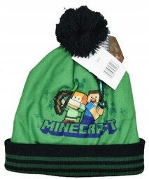 Czapka MINECRAFT 54 Zielona
