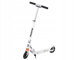 Hulajnoga miejska składana Cari koła 145mm biała Gimme