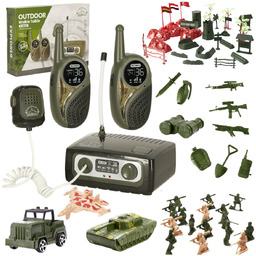 Walkie Talkie Dla Dzieci Krótkofalówka 2Szt Zestaw Żołnierzyk