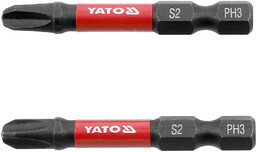 Yato BITY UDAROWE 1/4"X50 MM PH3 2 SZT