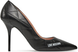 Szpilki LOVE MOSCHINO JA10369G1IIE0000 Czarny