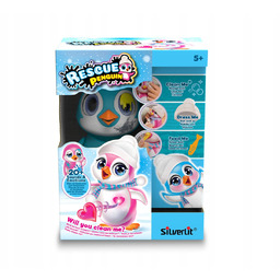 Pingwin niebieski zabawka interaktywna emocje i dźwięk Dumel