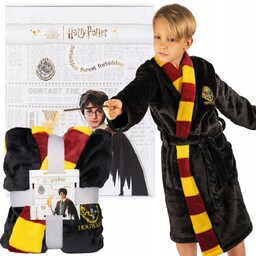 Soxo Szlafrok pluszowy Harry Potter dla dziecka
