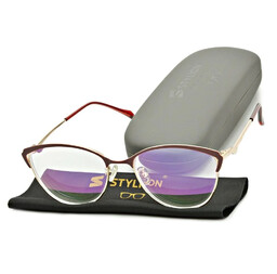 Stylion Plusy +4.50 damskie okulary do czytania korekcyjne