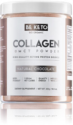 BeKeto Keto Kolagen z Olejem MCT, Naturalna Czekolada