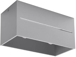 Plafon LOBO MAXI szary SL.0385 - Sollux Sprawdź