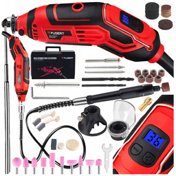 Mini Szlifierka Frezarka Wielofunkcyjna 230W Stojak Akcesoria Zestaw