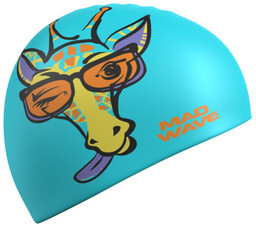 Mad wave giraffe silicone cap junior