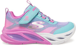 Sneakersy Skechers S Lights 303712L/TQMT Różowy
