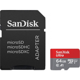SanDisk Karta Ultra microSDXC 64GB 140MB/s A1 +