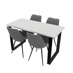 Stół Stolik Do Kuchni Jadalni Z Krzesłami 120X60