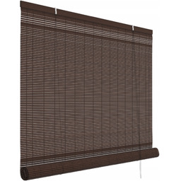 Roleta Bambusowa Żaluzja Wewnętrzna Półzaciemniająca Naturalny 140x160 cm