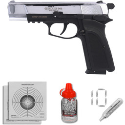 Zestaw wiatrówkowy 14: pistolet Voltran Ekol ES P66