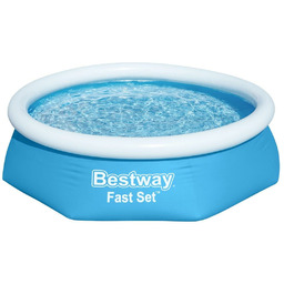 Bestway Basen dmuchany Fast Set, 244 x 61