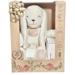 Libra-Babies Szumio Bunnie Królik przytulanka biały 6w1 lampka