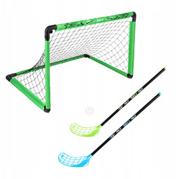 Bramka Składana Kije Piłka Zestaw Do Unihokeja