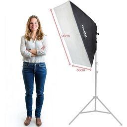 Lampa Oprawa softbox 60x90 na 4 żarówki