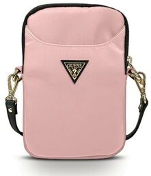 Guess Nylon Triangle GUPBNTMLLP 8" Różowy Etui