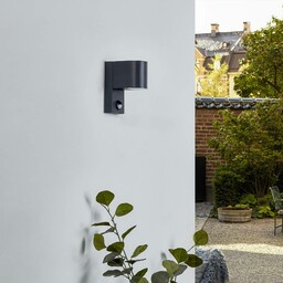 Lindby kinkiet zewnętrzny Gelso, aluminium, 15 cm, GU10,