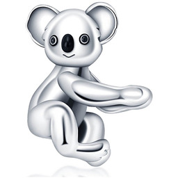 Zawieszka Srebro 925 Charms Koralik Miś Koala