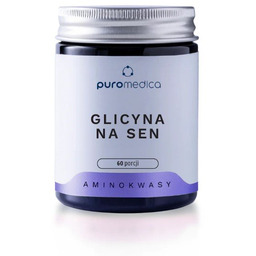 Glicyna na sen, suplement diety, L-glicyna w proszku