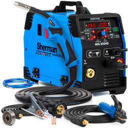 Półautomat Spawalniczy Spawarka Sherman Mig 200 Hd Mma
