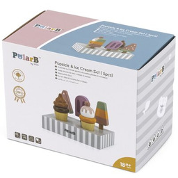 VIGA Zabawka PolarB Zestaw lodów 44057