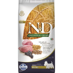 Farmina ND Ancestral Grain Canine Adult Mini LambBlueberry