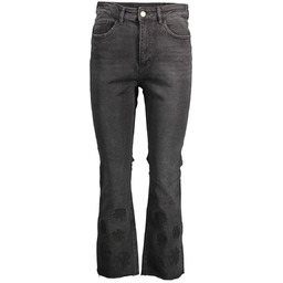 Czarne jeansy damskie Desigual