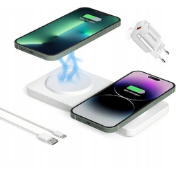 Ładowarka Duo podwójna do MagSafe iPhone 12 13