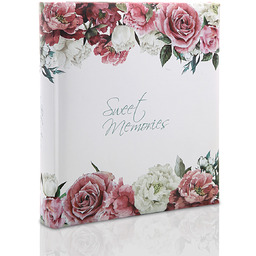 Album wklejany Aloma zdobiony kwiatami XL (tradycyjny 100