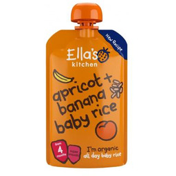 Ella''s Kitchen BIO Ryż dla dzieci, banan