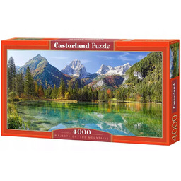 Puzzle 4000 elementów. Majesty of the Mountains. Castorland