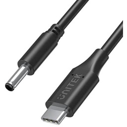 Unitek C14120BK-1.8M Kabel 65W USB-C - DC 3.0/4.5